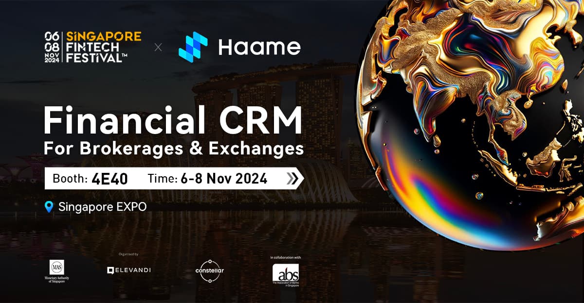 HaameTech on boarding Singapore Fintech Festival, sincerely invite you to stop by booth:4E40